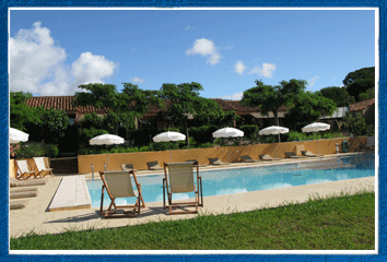 piscine vue de la vigne