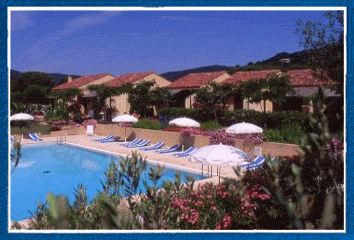 vue d'ensemble du motel